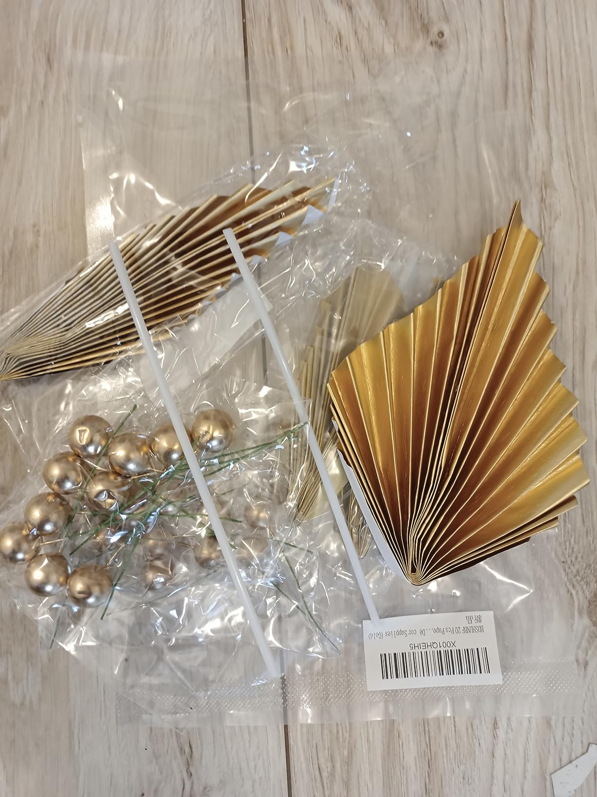 29 Pièces Boho Décoration De Gâteaux, Fleurs Gâteau Topper, Feuilles De