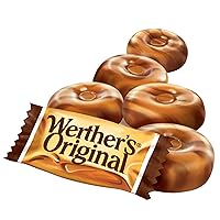 Vista 3 de Werther's Caramelos de café de caramelo duro original, bolsas de 5.5 onzas (paquete de 12)