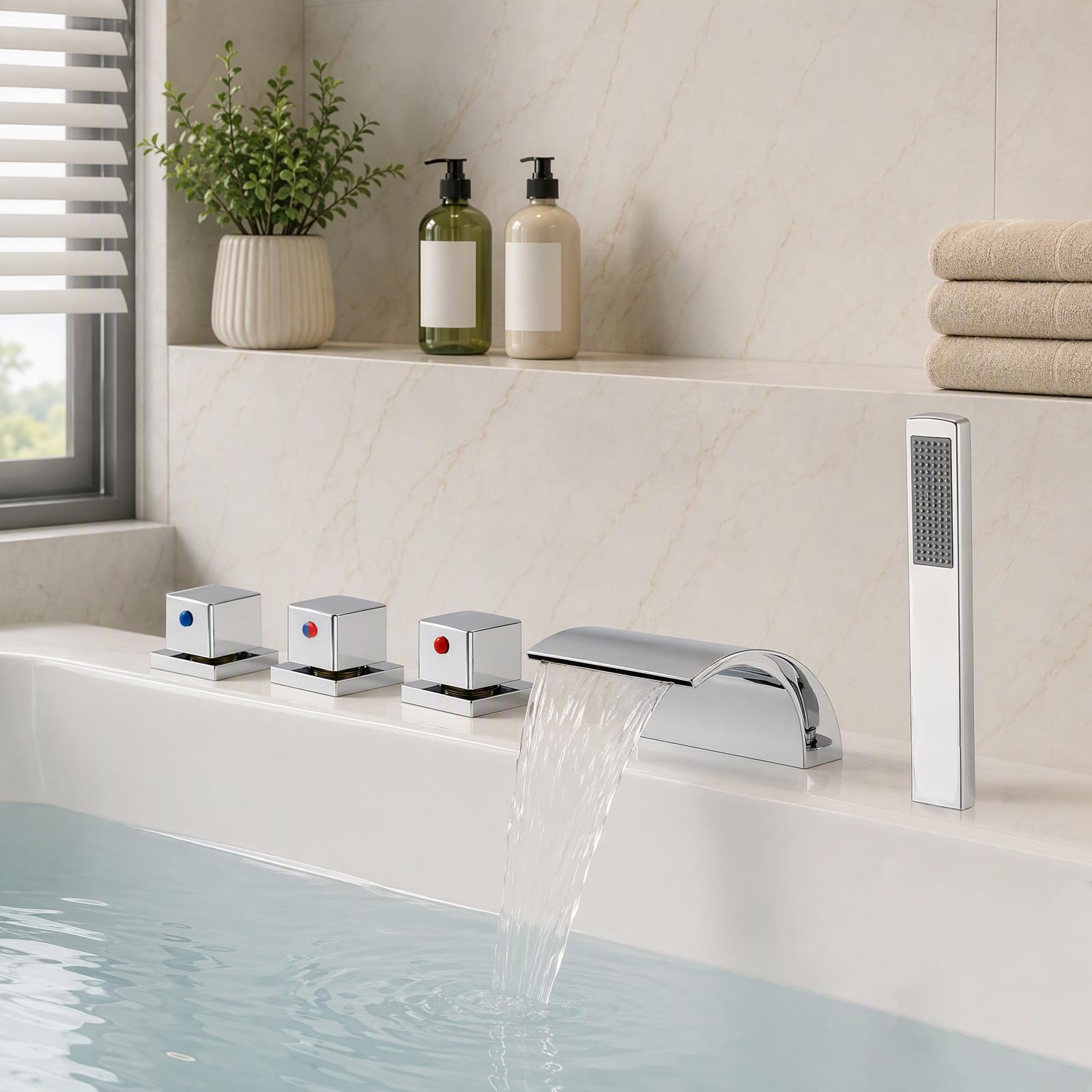 Juego de grifo de ducha moderno para baño o casa