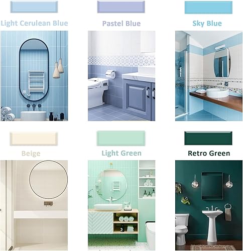 Miniatura 6 de NADAMOO Pintura de acabado para bañera y azulejos gris claro 1764oz