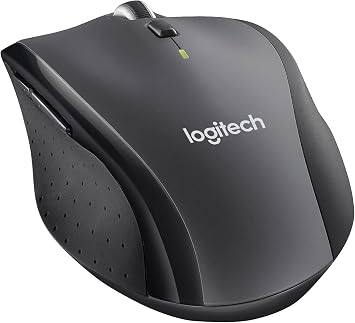 Logitech M705 Marathon Kablosuz Mouse, 1.000 DPI Optik İzleme, Unifying Alıcı, Yüksek Hızlı Kaydırma, 3 Yıl Pil Ömrü, 10 m Kullanım Mesafesi, Siyah