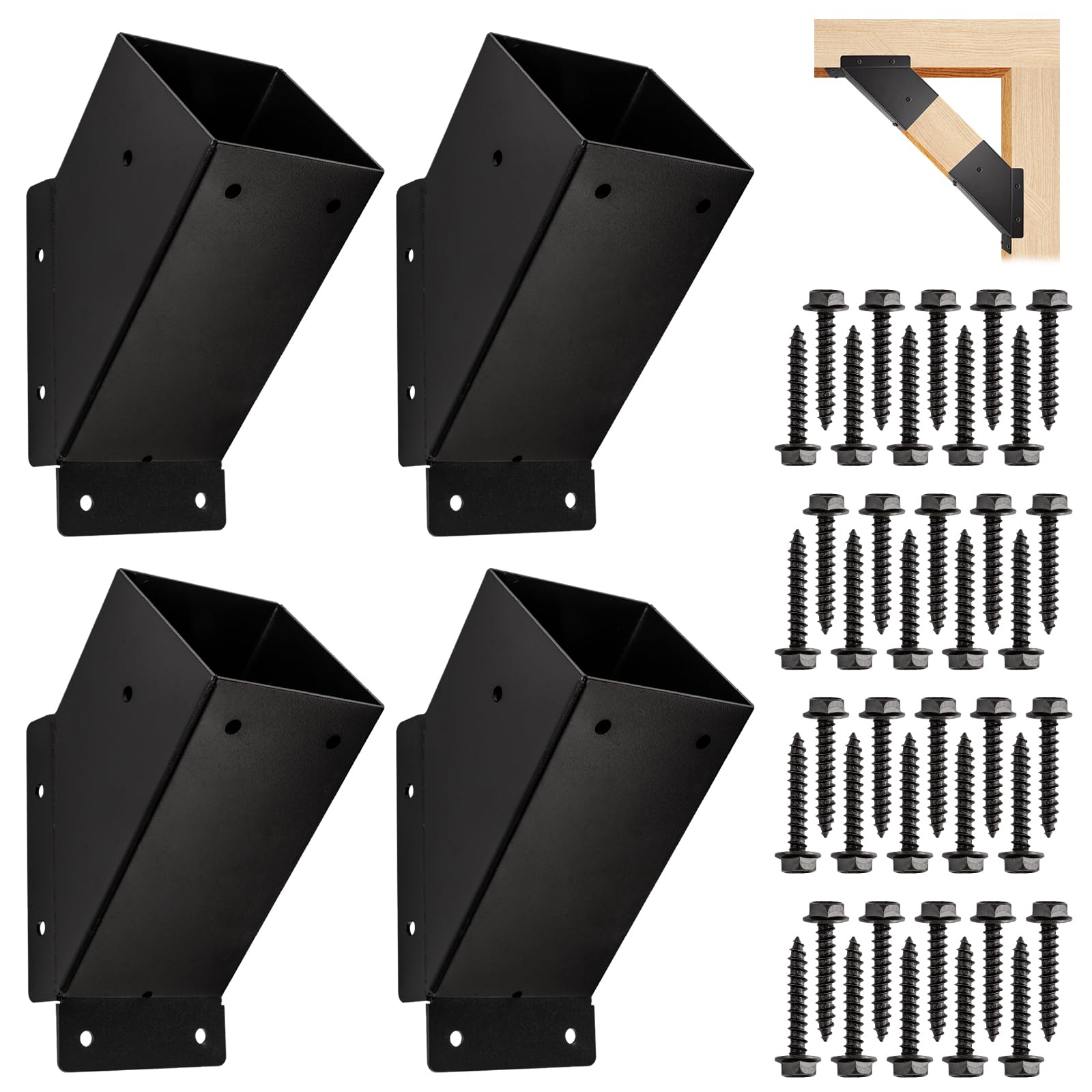 Support de toit anti-tempête pour renforcer la poutre de votre pergola de terrasse