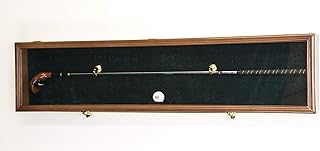 1 Golf Club Ball Putter Driver Iron Display Case Cabinet Rack w/98% UV - Lockable