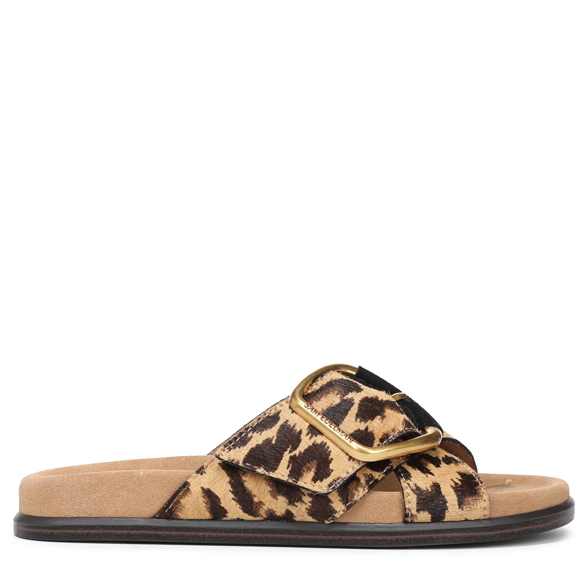 Sam Edelman Women's Darla Slides: 5.5 Cyprus Tan Multi