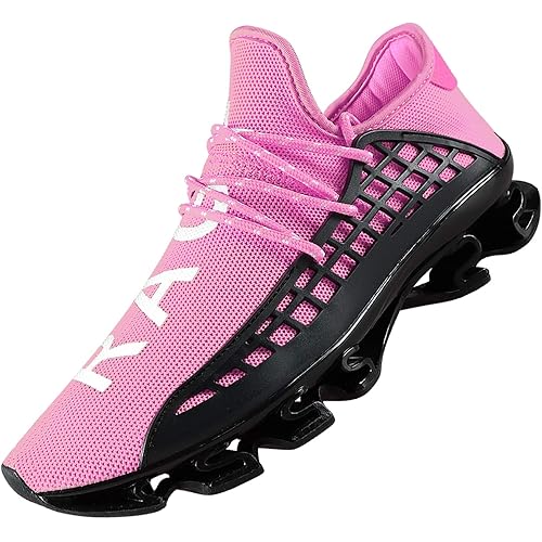 DUORO Mens Slip On Road Running Shoes Breathable Lightweight Comfortable Walking Shoes Athletic Gym Tennis Shoes for Men