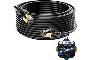 Cat 7 Ethernet Cable 50 Feet: Lightning-Fast Internet Speeds in Your Fingertips