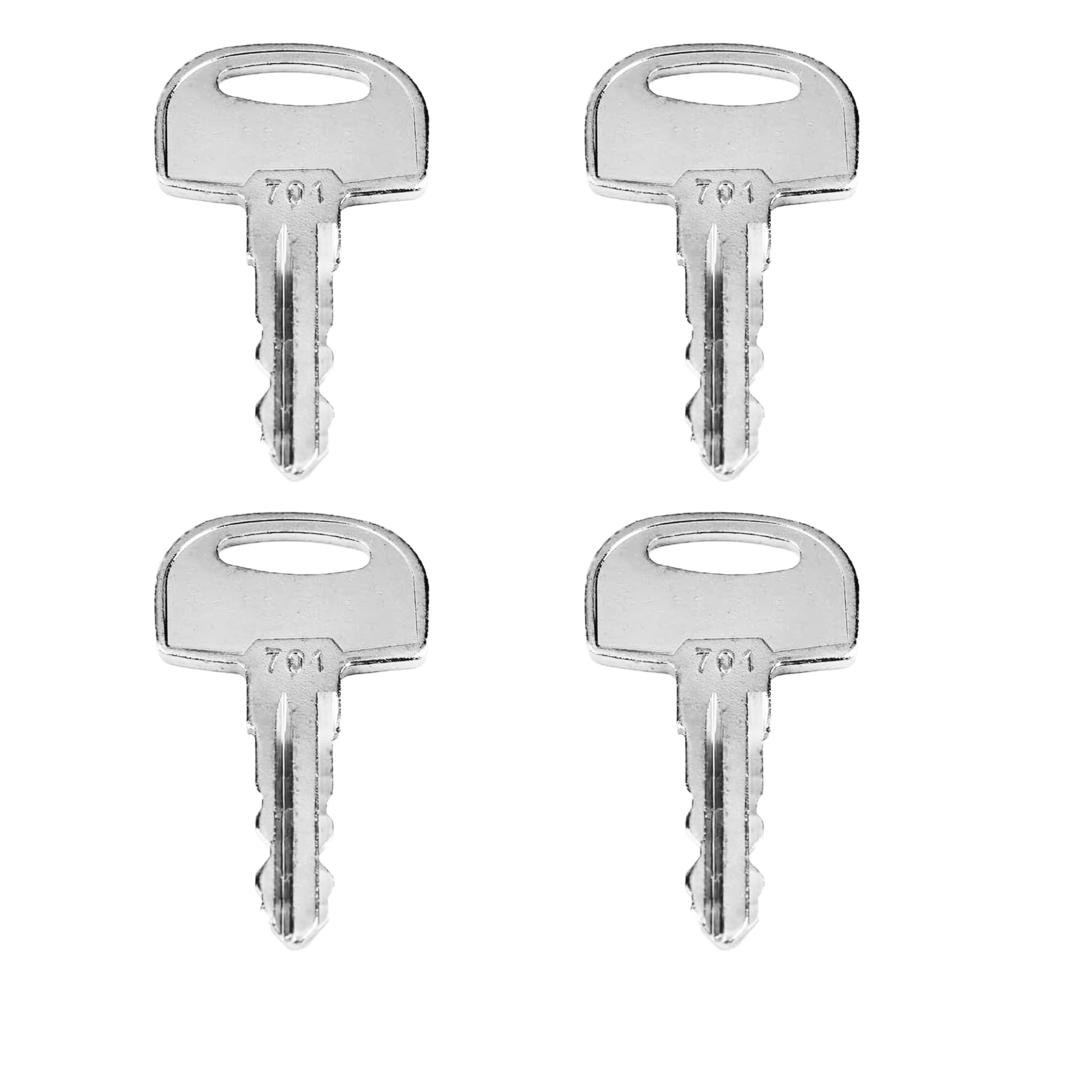 701 45501 Ignition Keys 105-1790 45501 3CX Fit for Ditch Witch Trencher Directional Drills JT20 JT/AT60 JT9 RT80 RT45 FX50 FX60 410SX MR90 SK1050 JCB