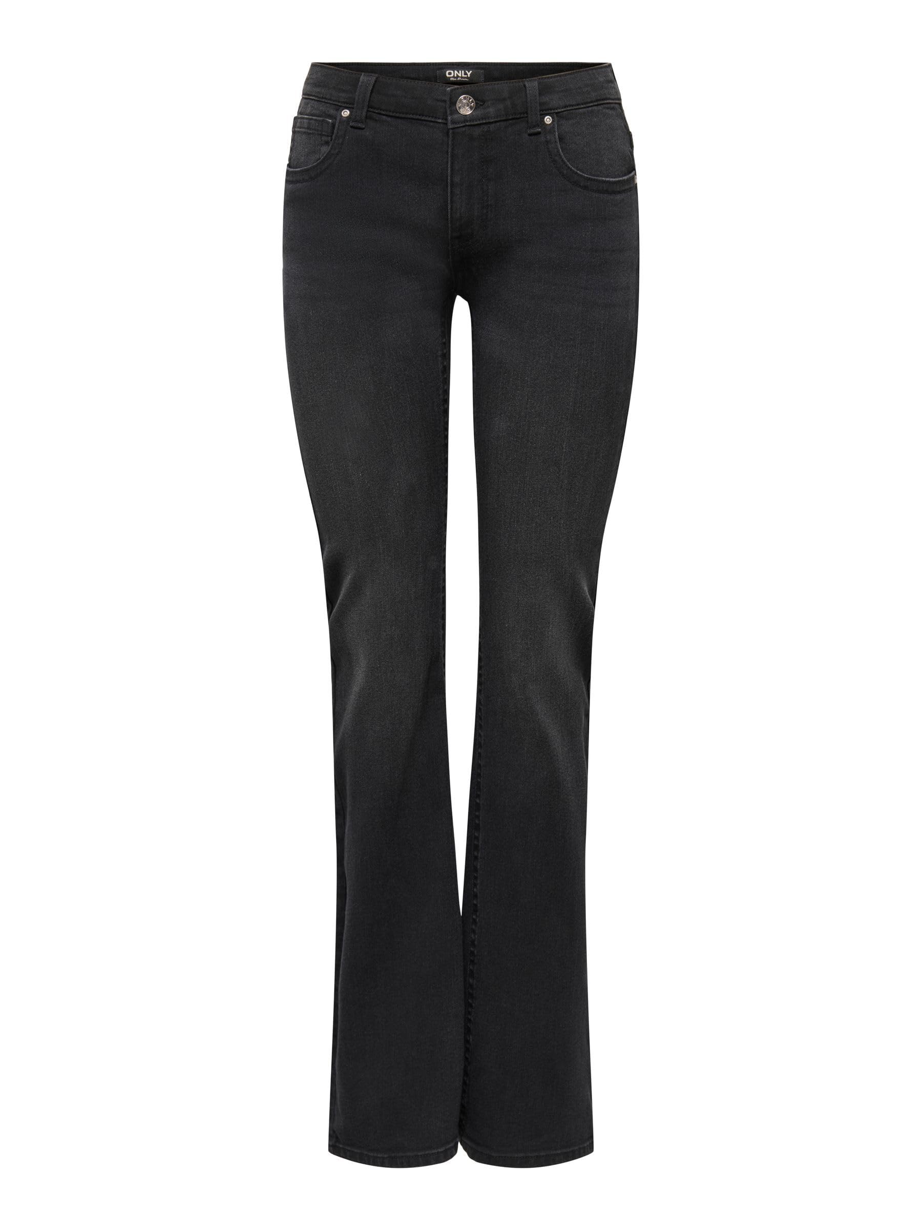 ONLY Female Flared fit Jeans ONLPHOEBE Niedrige Taille Flared Jeans | Flared fit jeans