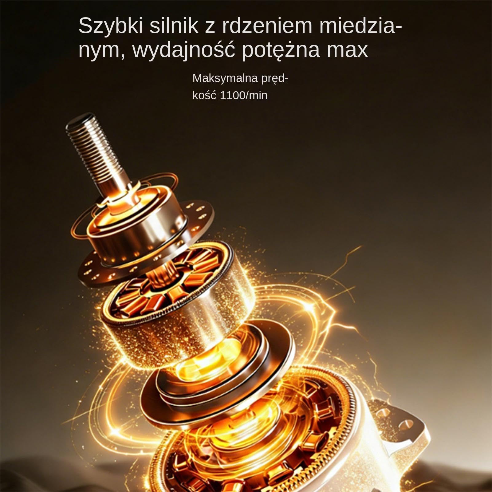 Elektryczna Szczotka do USB, Druciane Włosie, Wysoki Moment Obrotowy