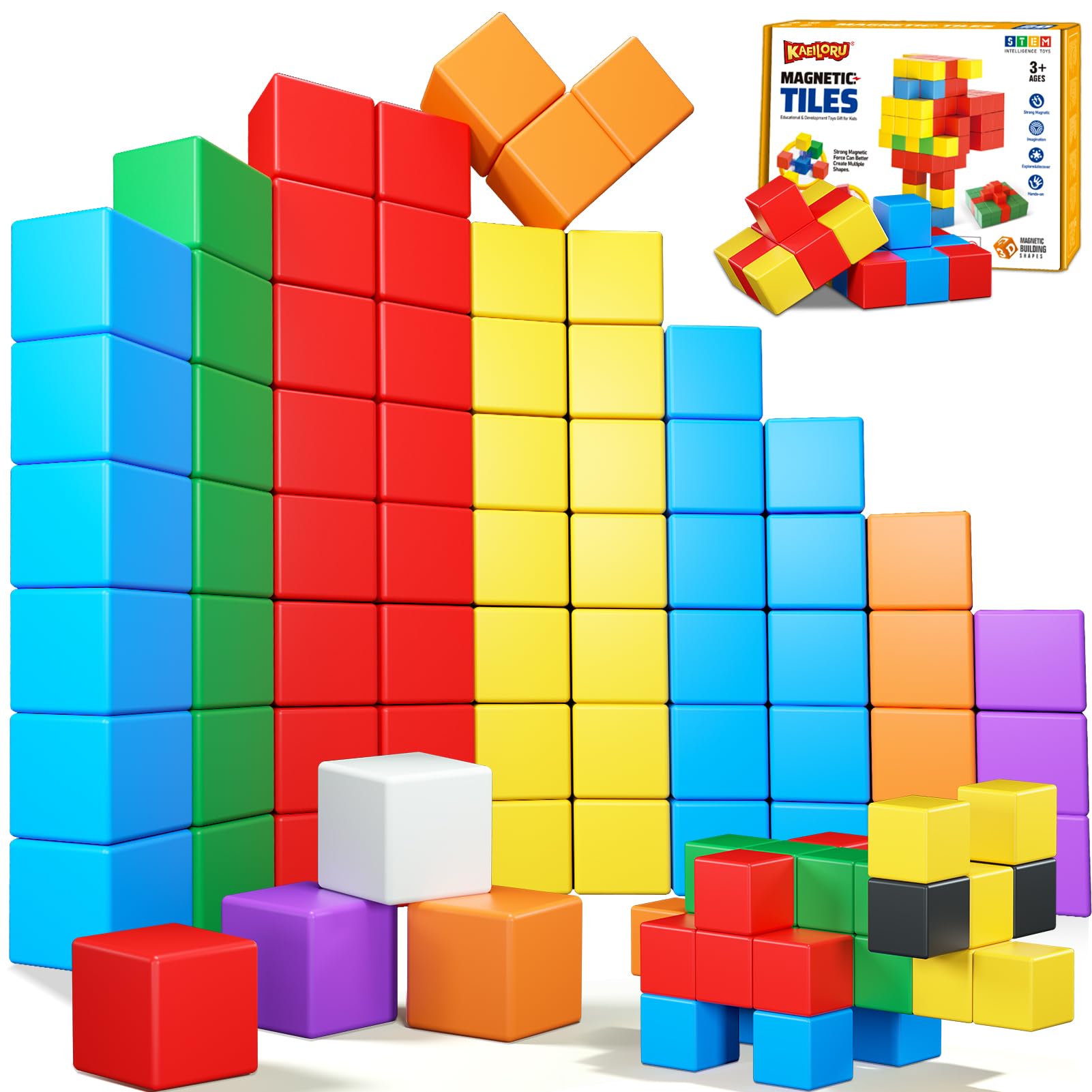 KAEILORU 32-Piece Magnetic Blocks