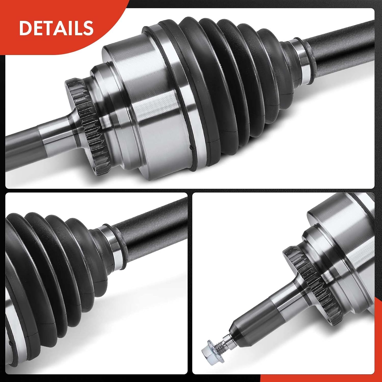A-Premium CV Axle Shaft Assembly Compatible with Ford F150 2009-2014, Expedition 2007-2015 & Lincoln Navigator 2007-2015, 4WD Only, Front Left Driver Side, Replace# 7L1Z3B437A, AL1Z3A427B