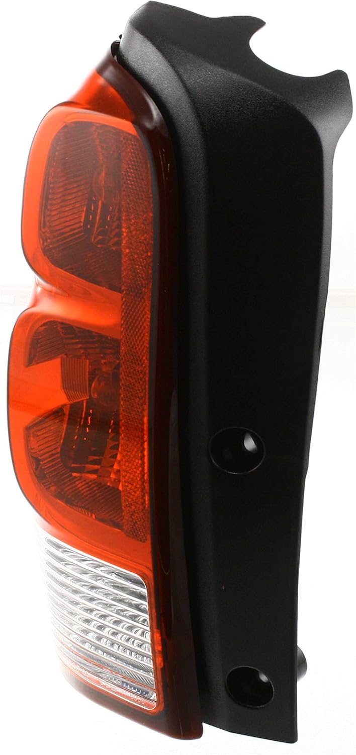 Garage-Pro Tail Lights Assembly For Chevrolet Uplander 2005-2009, Saturn Relay, Buick Terraza 2005-2007, Pontiac Montana Halogen With Bulbs Driver, Passenger Side, Rear Tail Light Assembly