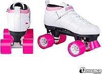 Vista 2 de Chicago Skates Bullet Speed Quad Roller Skates – Durable, Top Performance Indoor/Outdoor Youth Skate Shoes for Women & Men Beginner 62mm Urethane