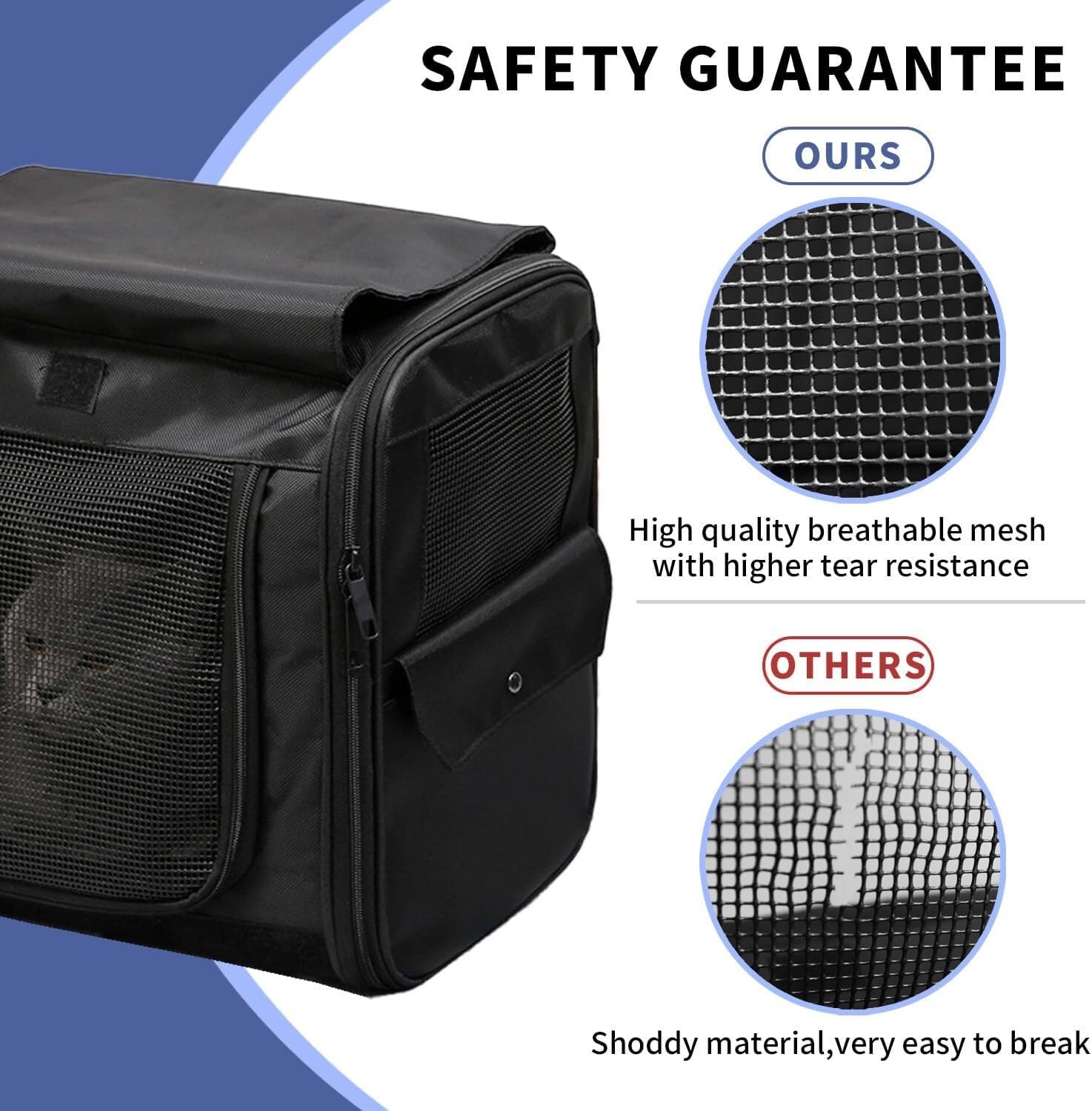 Transportin Gato Mochila Transportadora para Gatos Y Perros, Cachorros con Capacidad para hasta 18 Libras, Mochila para Perros Y Gatos Trasportines Gato