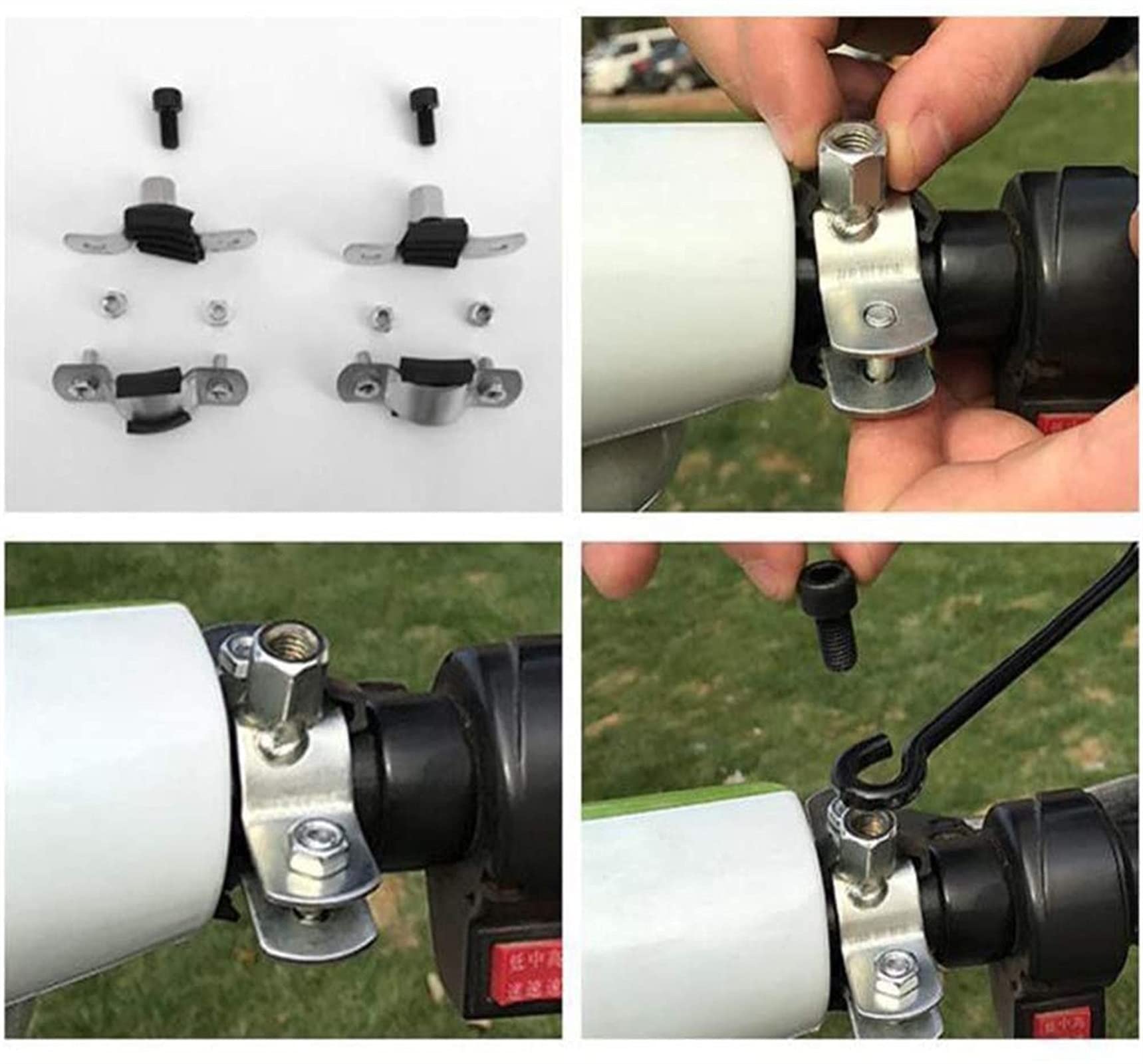 Copertura parasole universale per moto elettrica, copertura impermeabile per scooter, copertura per ombrellone per tettuccio per auto a batteria (blu)