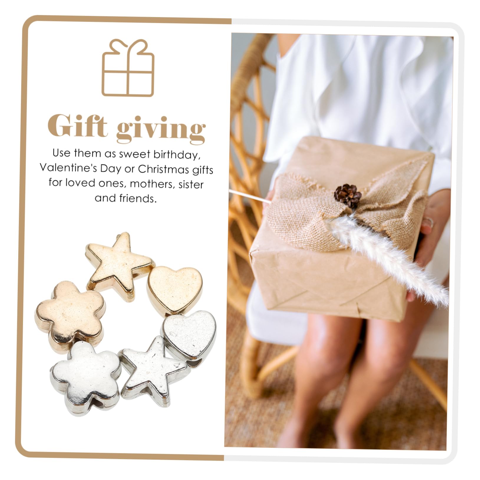 Lurrose 4 Juegos De Cuentas Multifuncionales Para Joyería Cuentas Con Números Alfileres Para Pulseras Manualidades Cuentas Sueltas Decoración 6 Paquetes X 4
