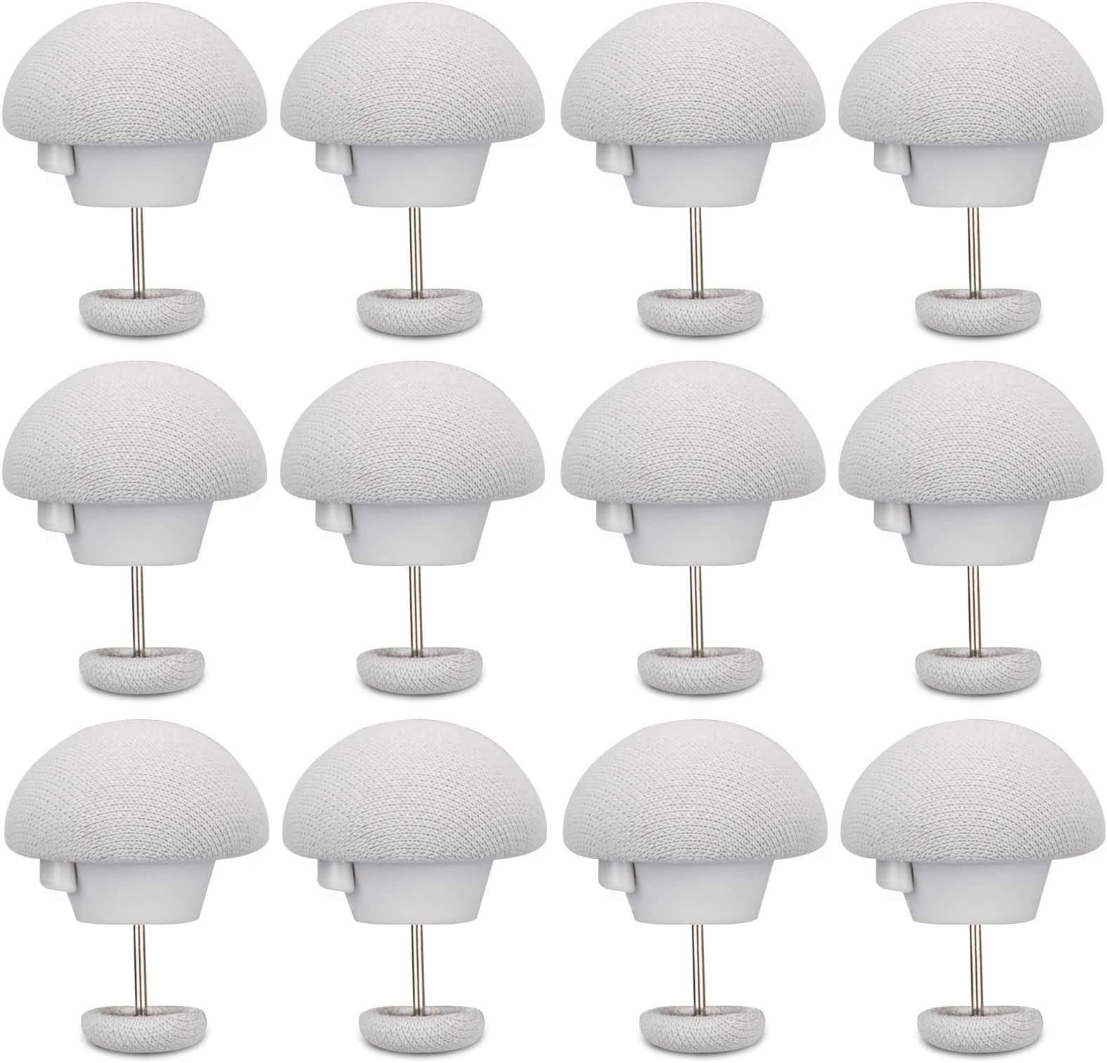 REDANHA 10 Pieces Padded Comforter Clips White Padded Duvet