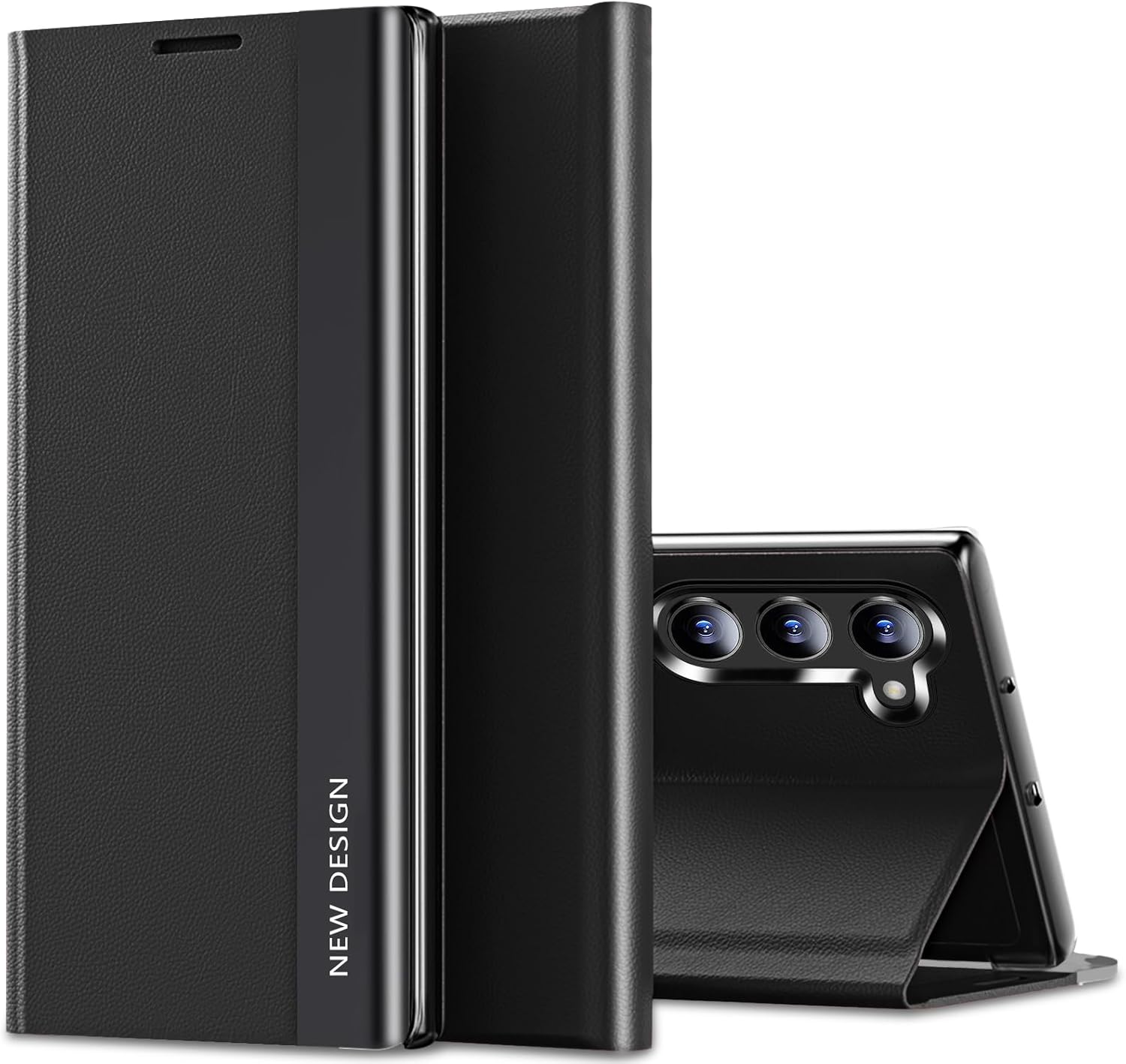 Flip Case for Samsung Galaxy S22 Case S View, Luxury...