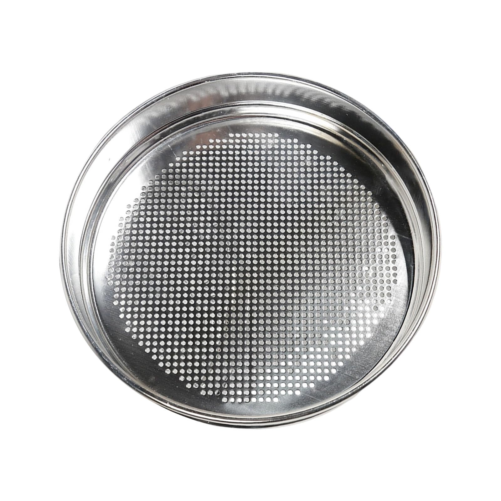 sodeber Professional Baking Sieve Fine Meshes Screen Aluminum Metal Strainer for Sifting Flour Sugar Dry Ingredient Baking Tool Metal Flour Sifter