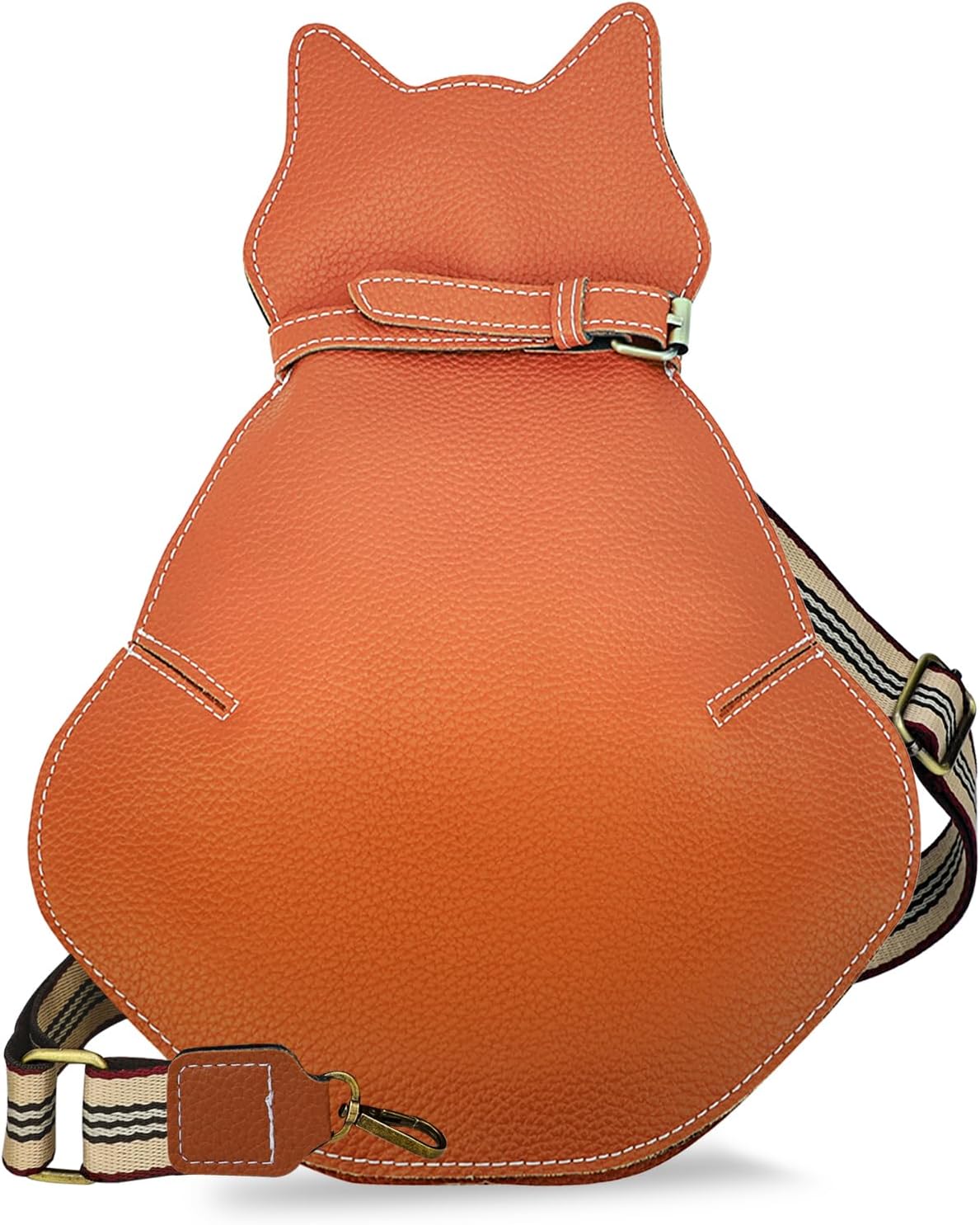 Cat Purse Crossbody Handbags for Women Men Chest Bag with Adjustable Strap Cat Sling Bag Women's Crossbody Bags