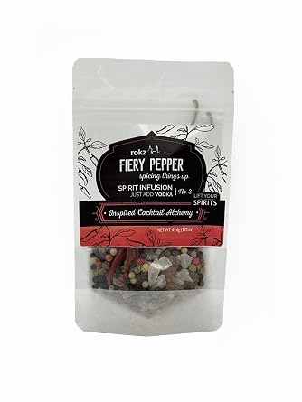 مزيج Rokz Fiery Pepper Spirit Infusion للكوكتيلات