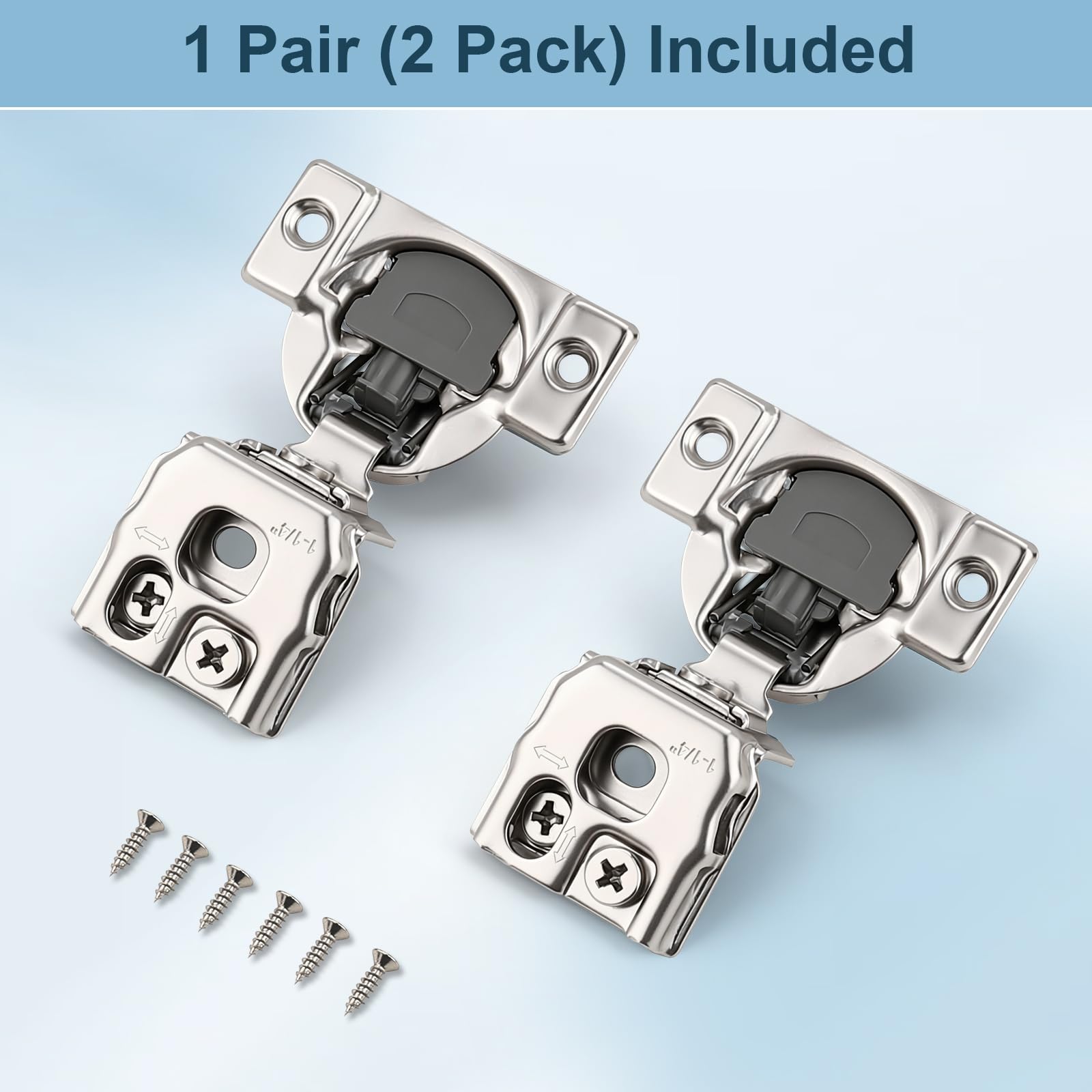 Soft Close Cabinet Hinges - Quiet & Durable -9