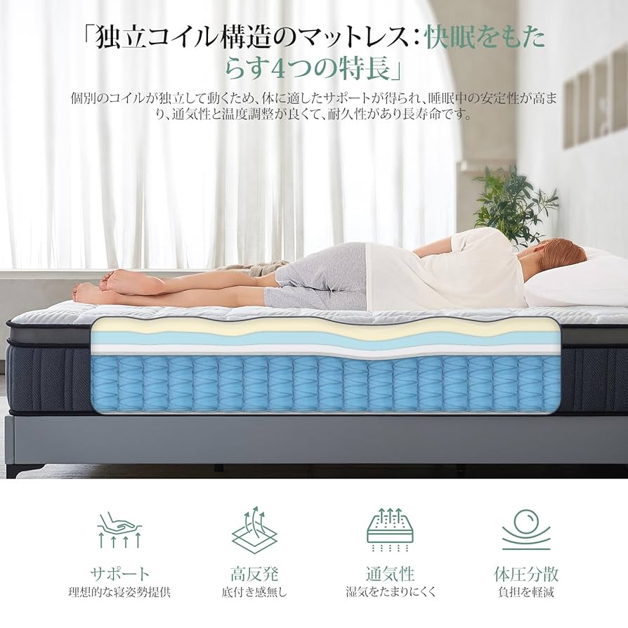 Amazon.co.jp: SZSL INDULGE IN COMFORT マットレス ポケット
