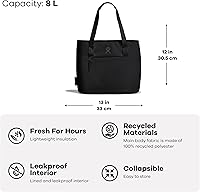 Vista 3 de Hydro Flask - Caja plástica aislada de 8 litros (2.11 galones), color negro