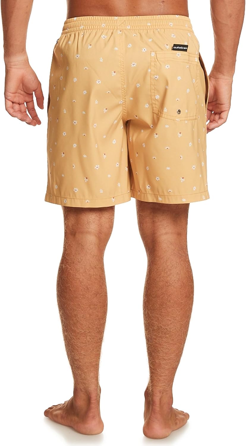 Quiksilver Men's Standard Re-Mix Volley 17 Boardshort Swim Trunk
