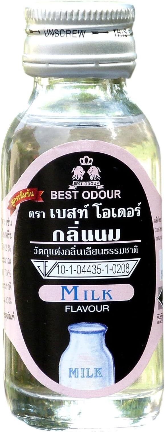 Milk Flavour By Best Odour Essence Food Baking, Cooking Supply 30 Ml.