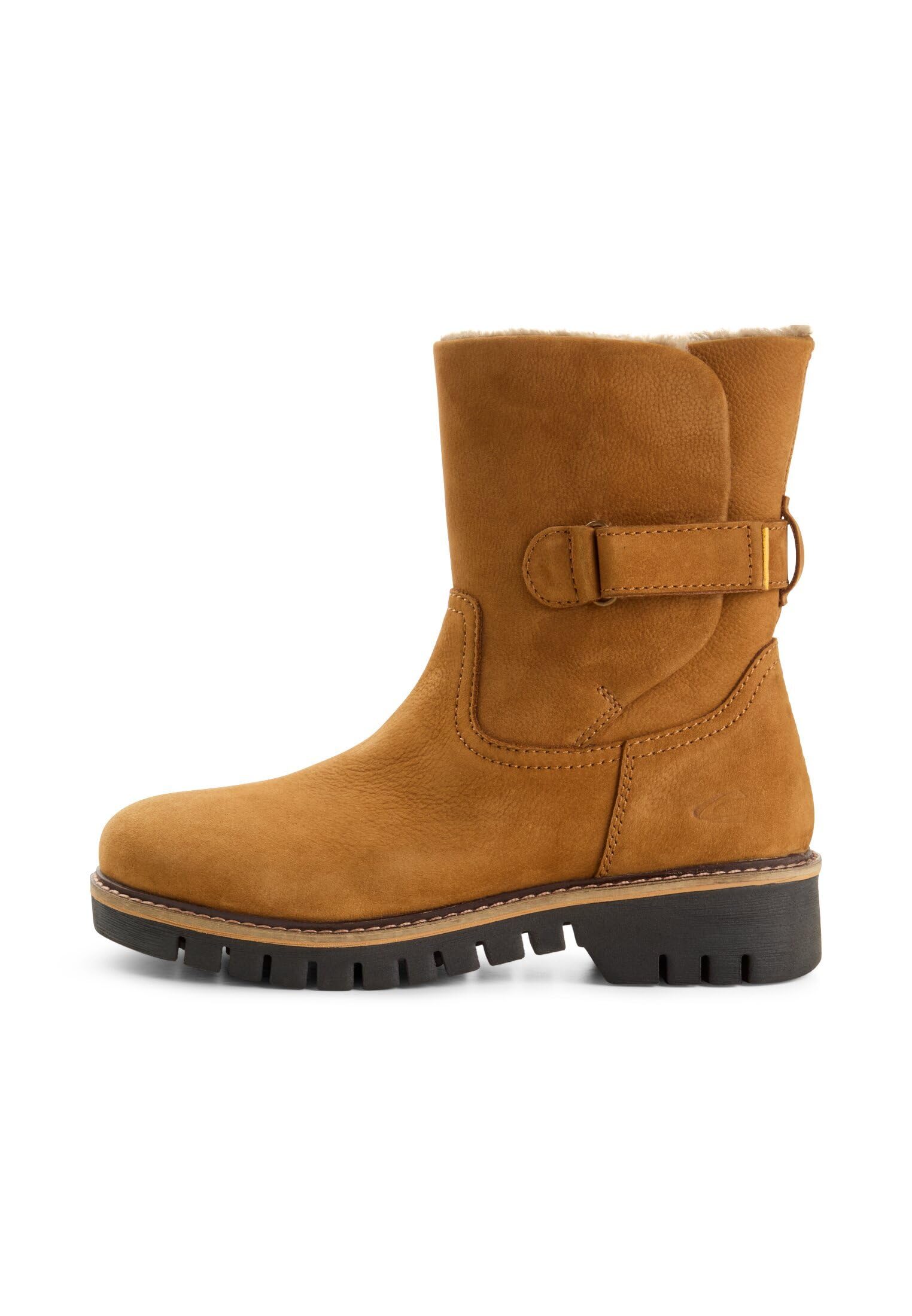 camel active Damen Winterboot mit robuster Sohle