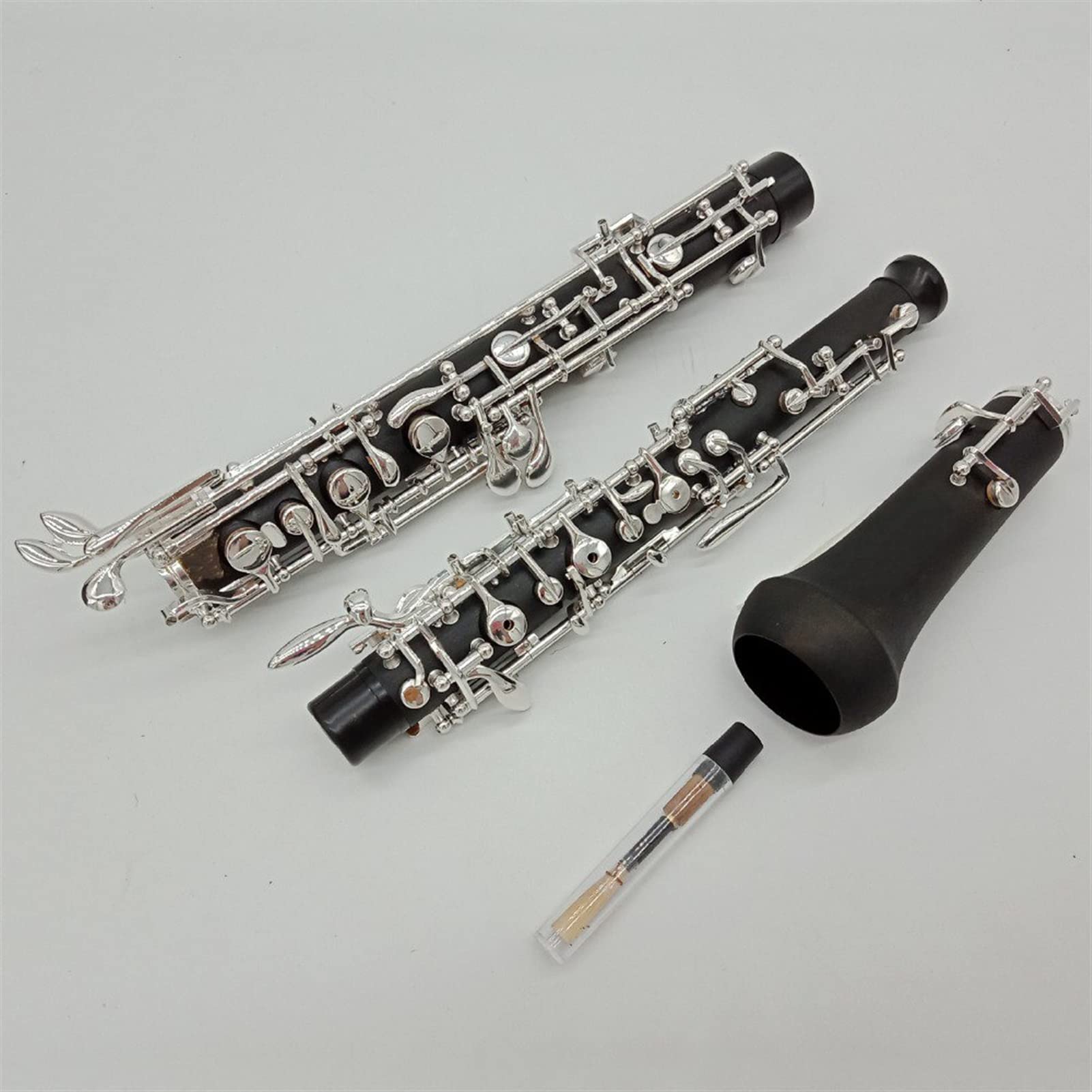 Strumento Oboe Oboe Professional Bakelite Student Oboe C Key Musical Struments con Accessori per Anelli di Custodia Principiante di Oboe