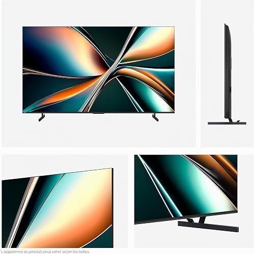 Hisense 65U7Q TV Mini-LED 4K 65" (164 cm) - Série U7 - QLED, 144Hz (HSR 240Hz), 900 Nits, Local Dimming (220 Zones), Dolby Vision IQ, Son 2.1 avec Caisson de Basses intégré, Mode Jeu Pro - 8