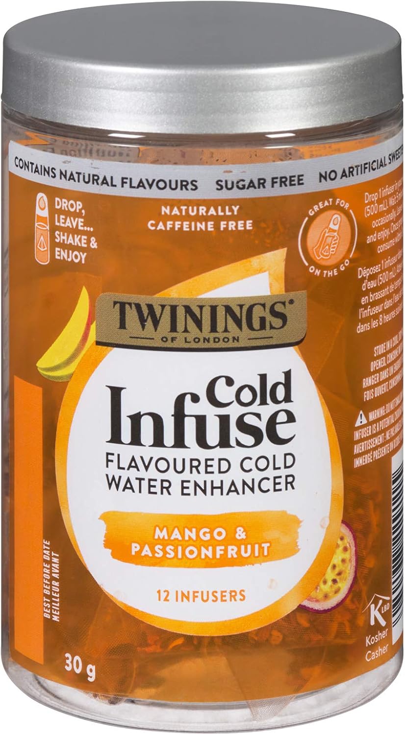 Twinings Cold Infuse Flavoured Water Enhancer Easy, OntheGo Mango