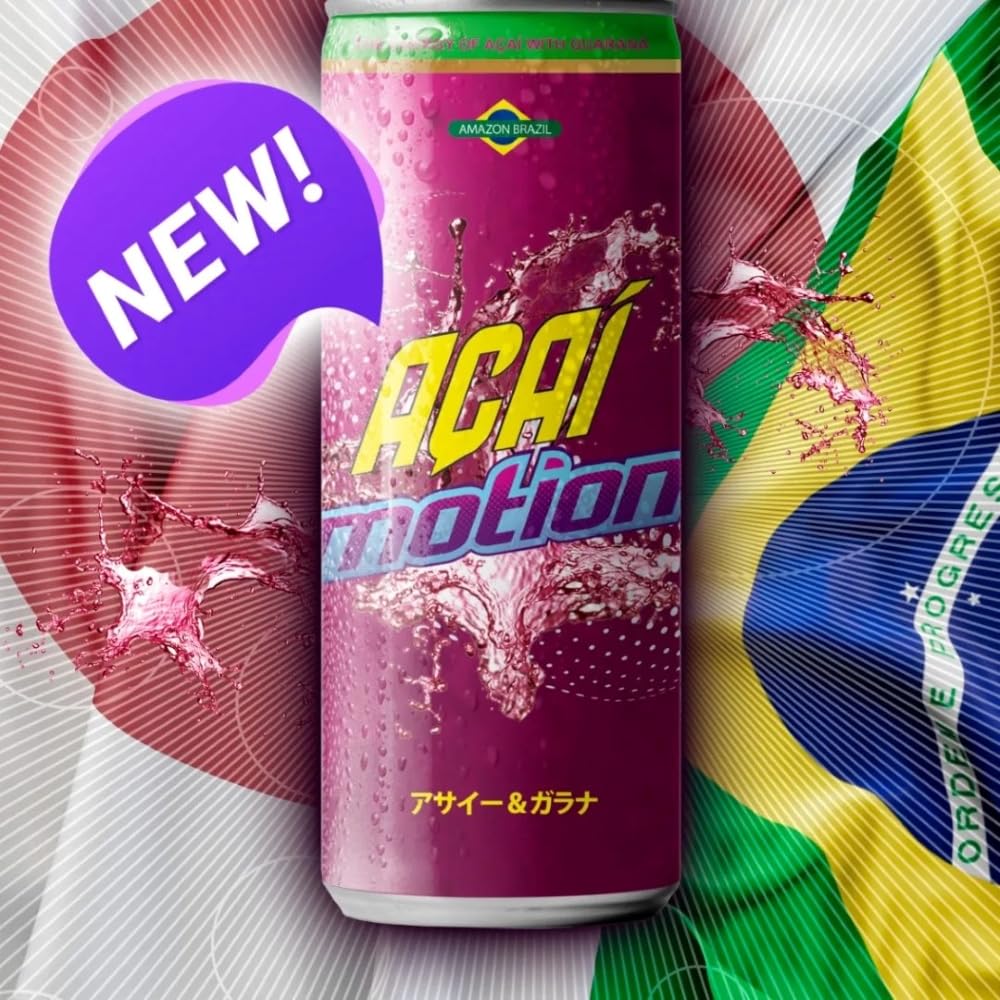 Amazon.co.jp: Acai Motion ACAI & Guarana, 8.5 fl oz (250 ml) x 30