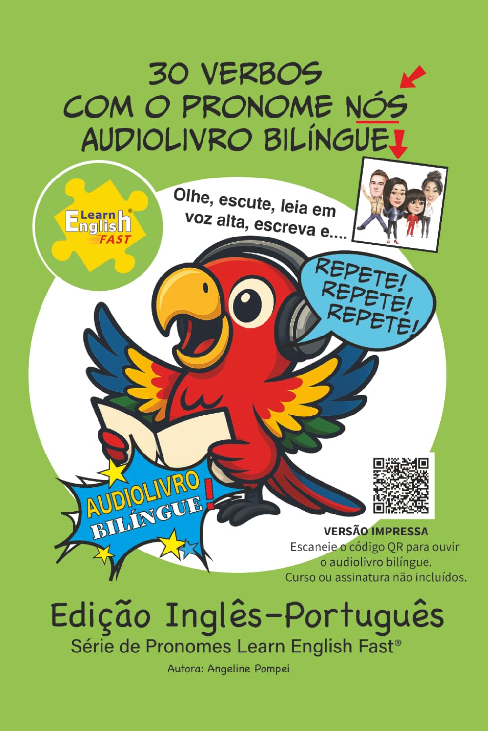 30 verbos com o pronome nós: Audiolivro bilíngue