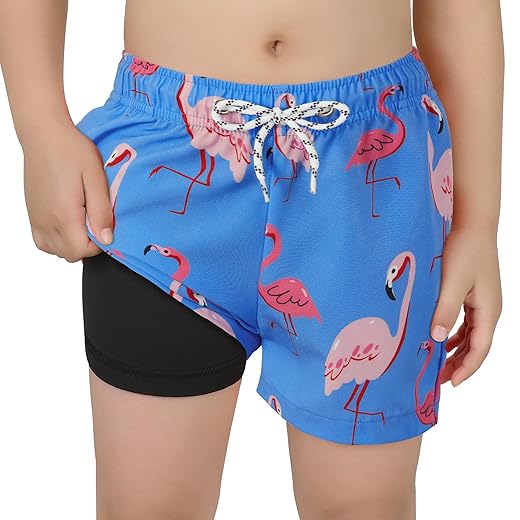 CULACCINO Sunga boxer masculina com forro antiatrito com forro de compressão 2-16T