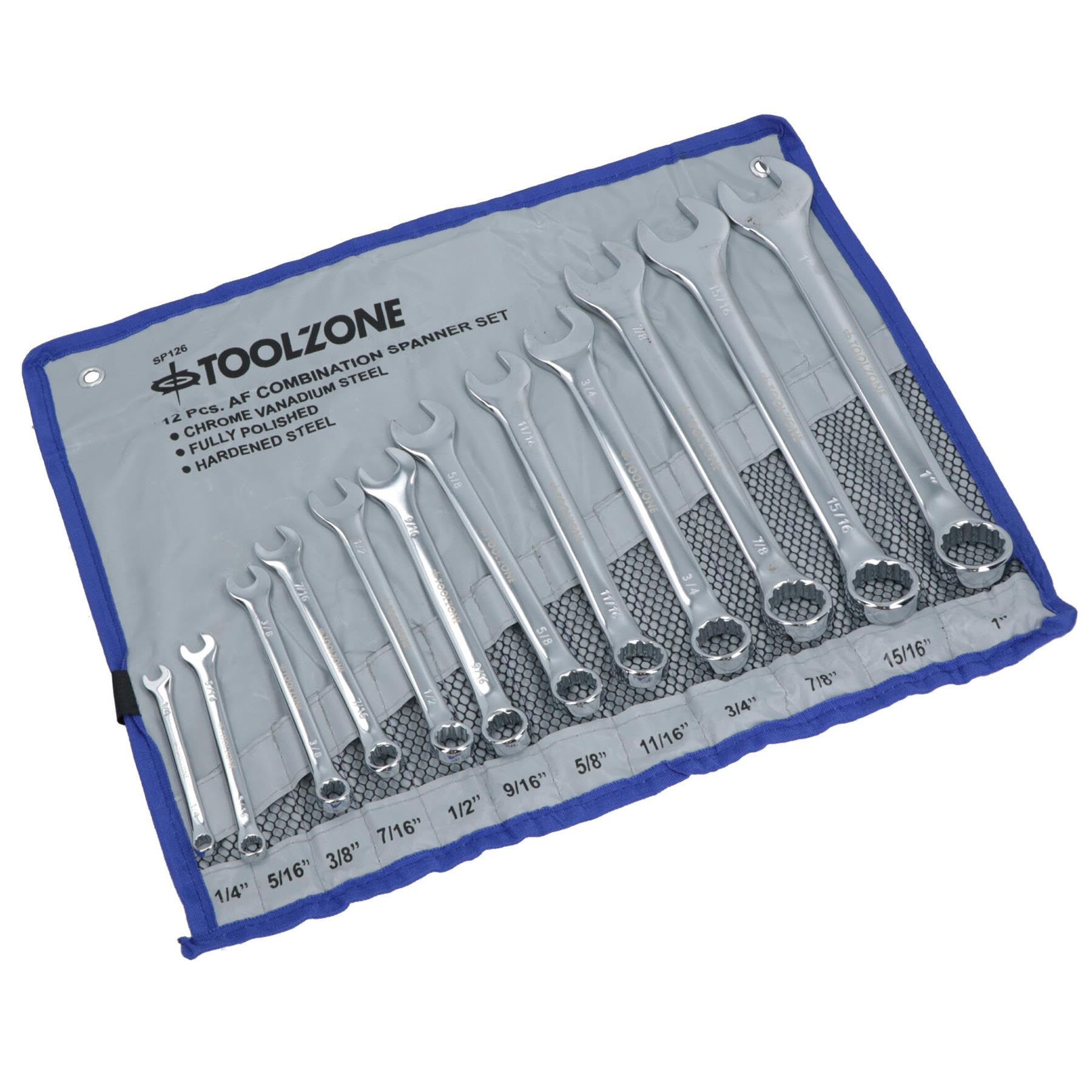 Jeu de clés mixtes 12AF Imperial AB Tools TE494 pour mécanique de précision