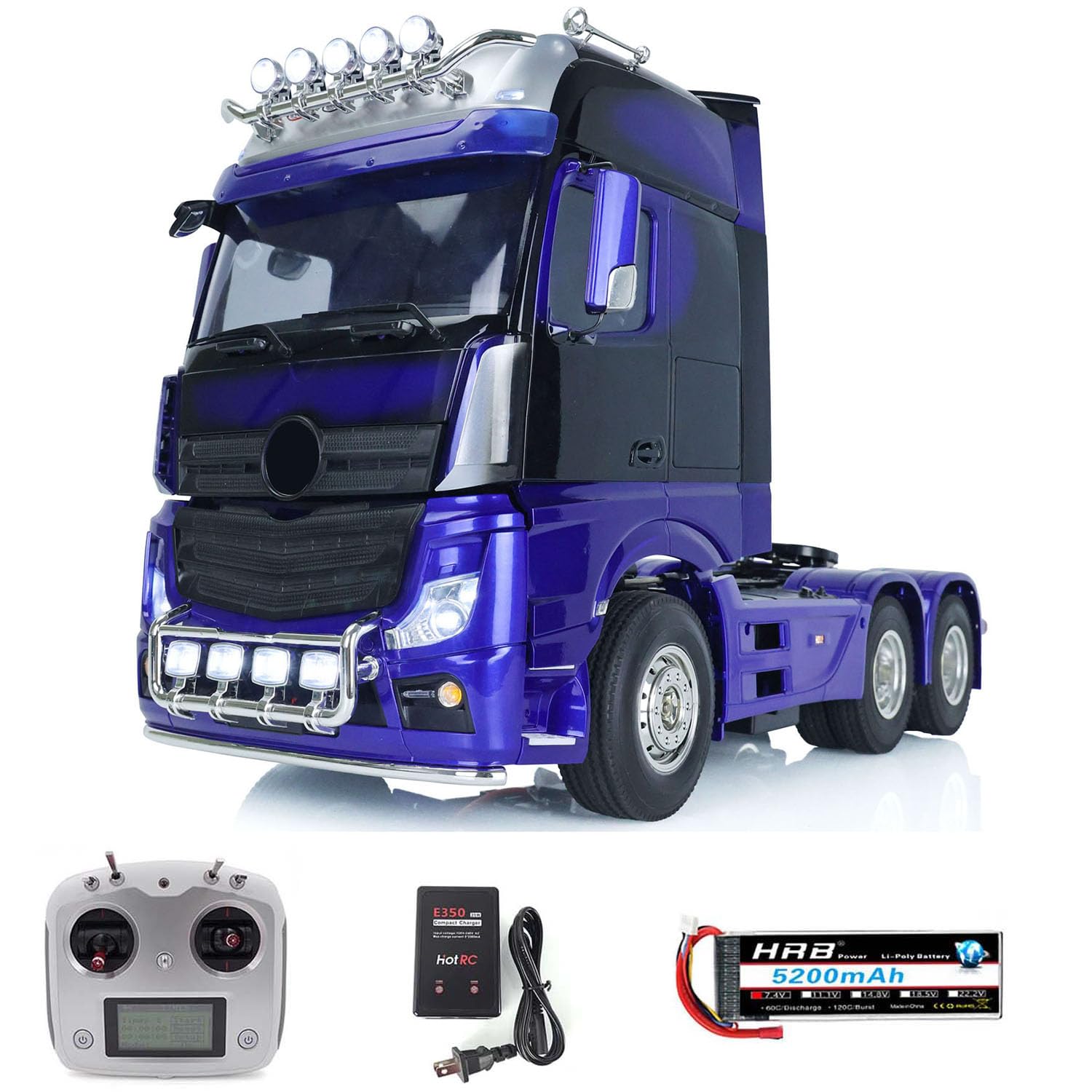 1 14 6X4 RC Tractor Truck for Remote Control Car RTR Model for Adult Hobby