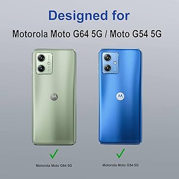 amazon basics Back Case Cover for Moto G64 5G (Polycarbonate
