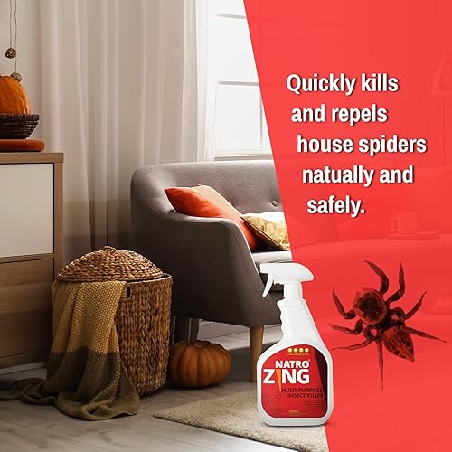 Miniatura 2 de Mata insectos multiusos de 11 onzas, espray de control de plagas en interiores, mata y repele moscas de la fruta, mosquitos, polillas, arañas para