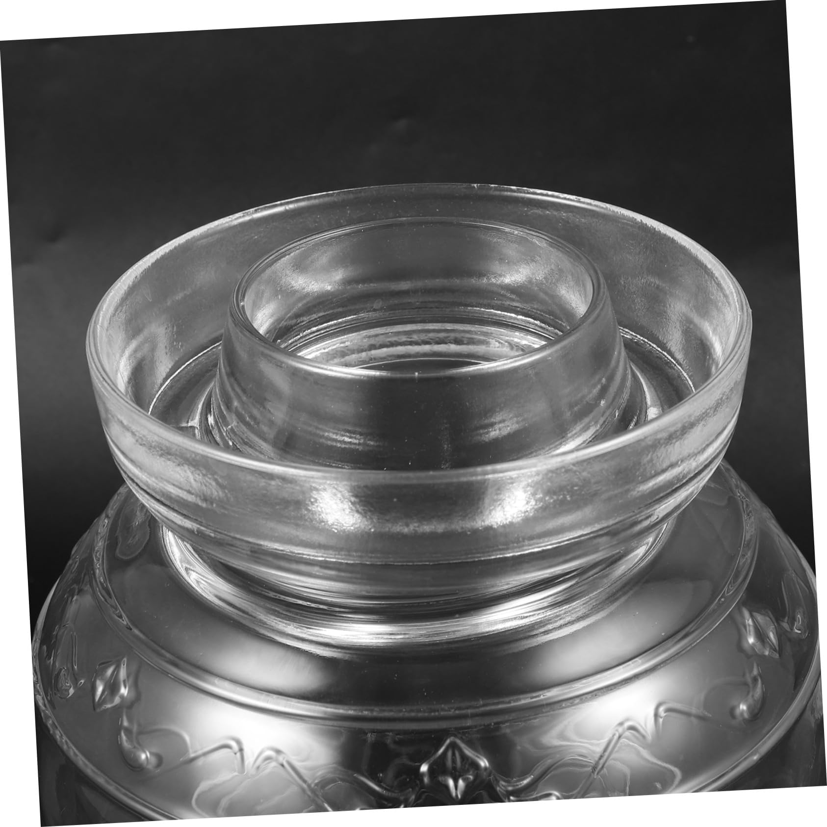 Garneck Tarro para Almacenar Alimentos de Vidrio 1, 5 L Tapa
