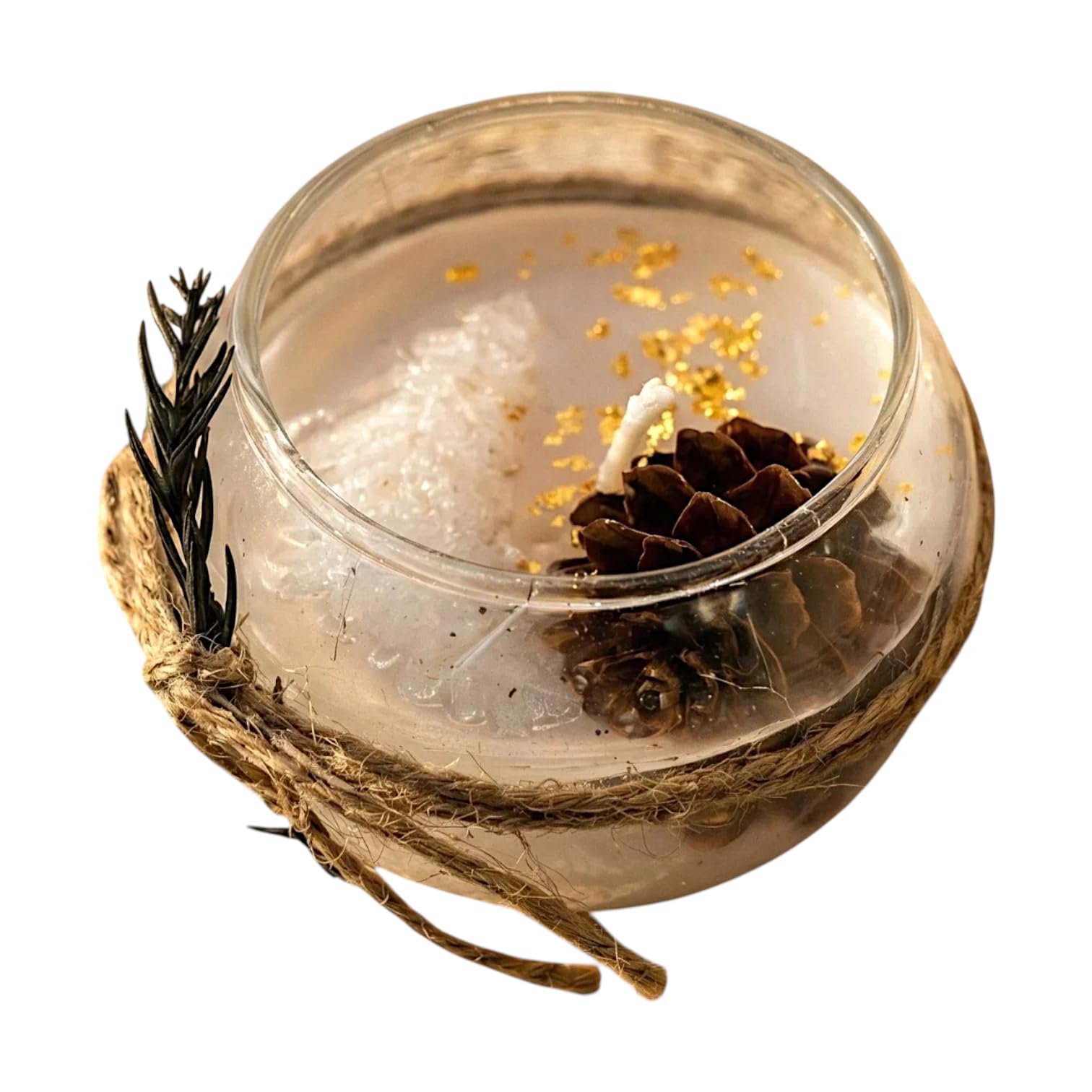 Bougie purification Eucalyptus une idée cadeau fait main originale et bio - 7