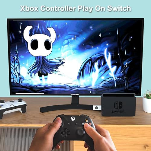 Miniatura 4 de Adaptador de controlador de interruptor para controlador Xbox y controlador PS5 y controlador PS4 Play en Nintendo Switch, adaptador USB de