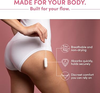 ENROUSH 100% Organic Cotton Buffer | Nature Soluble and Toxin-Free | Hypoallergenic - Irritable and Allergy-Free | Ultra Absorbent - Leak-Free Protection | Healthy and Comfortable Choice for Your Body - 16 Superb