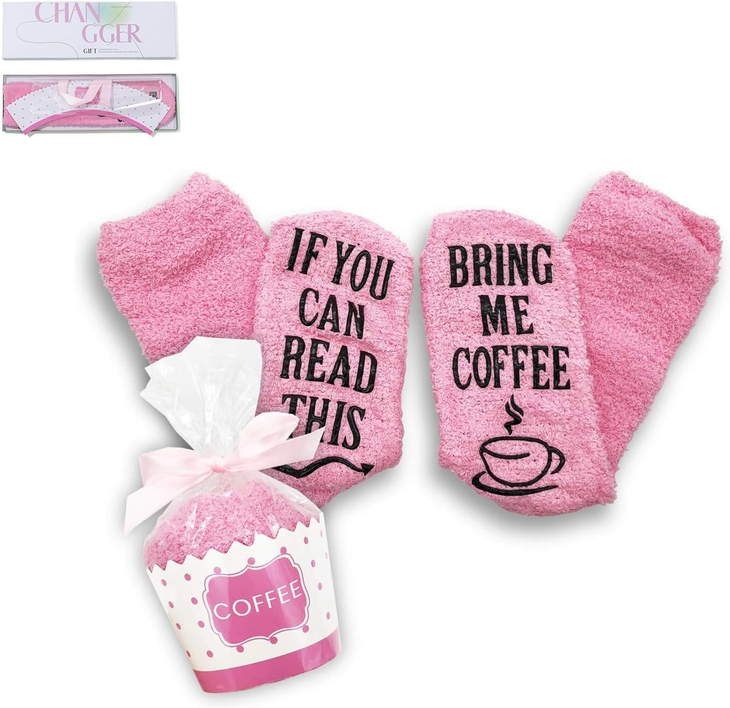 If You Can Read This Bring Me Some Fuzzy Funny Saying Crew Socks christmas Unisex Gift