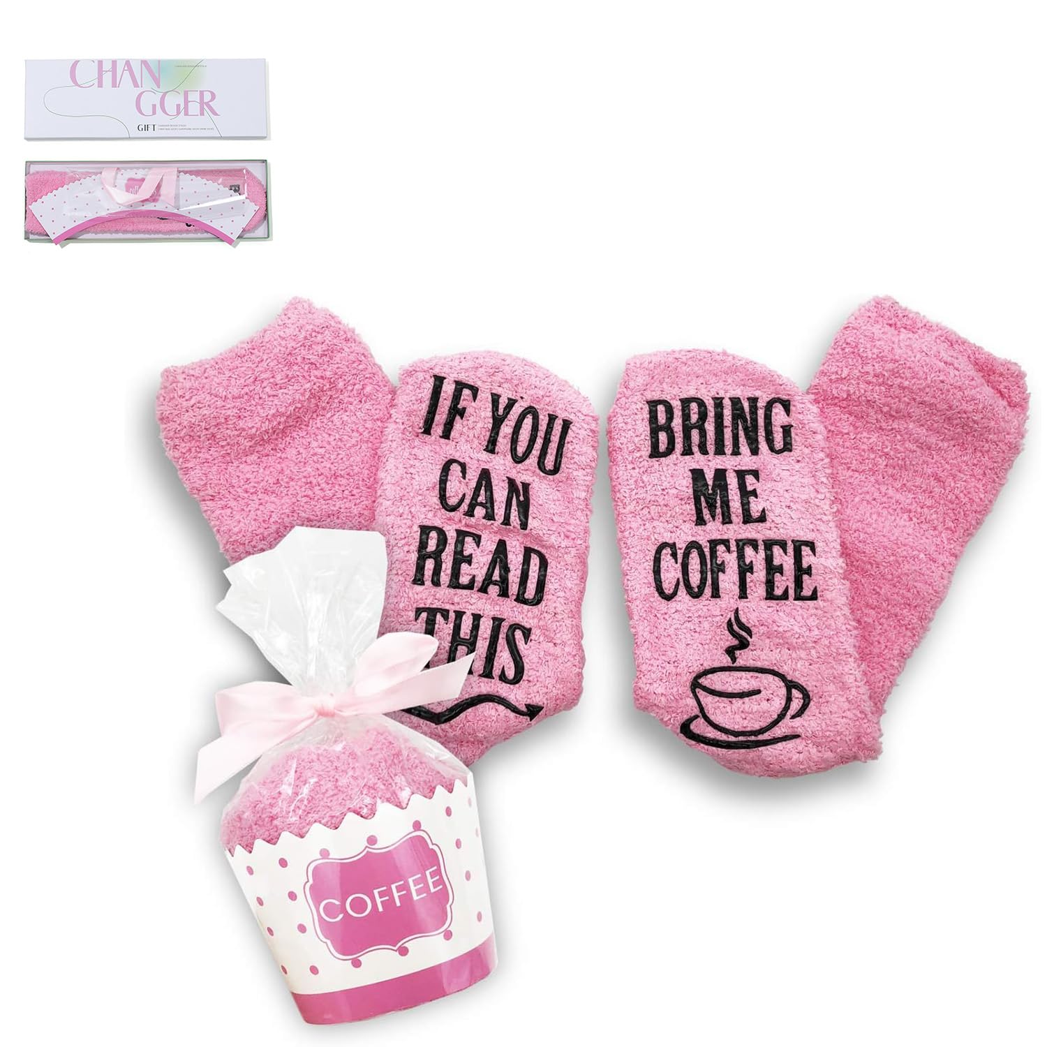 If You Can Read This Bring Me Some Fuzzy Funny Saying Crew Socks christmas Unisex Gift