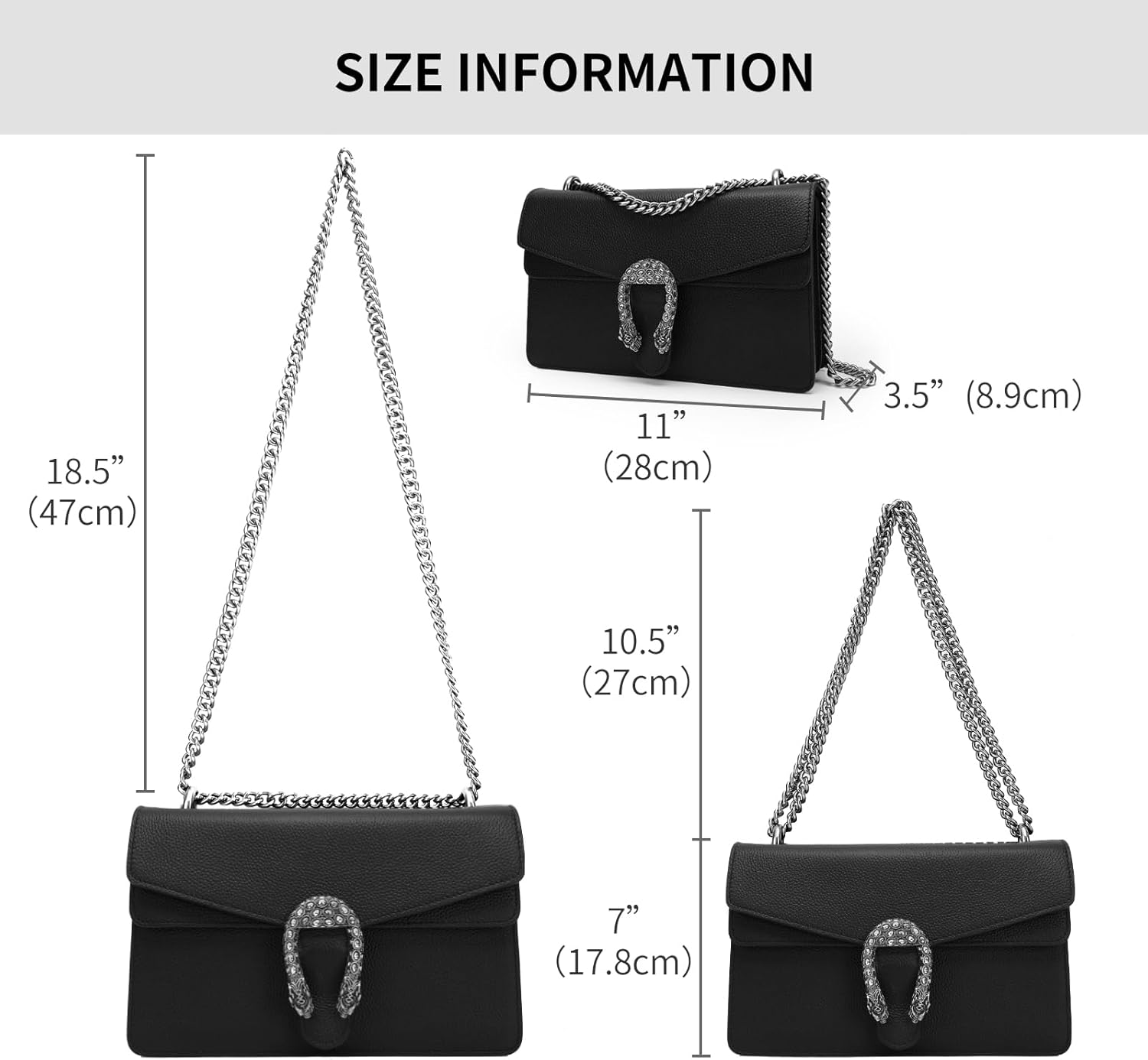 Women's Shoulder Bag,Genuine Leather Bag Tote Handbag,Cute Stylish Crossbody Bags Mini Clutch Purse for Work Shopping Outings - Image 4