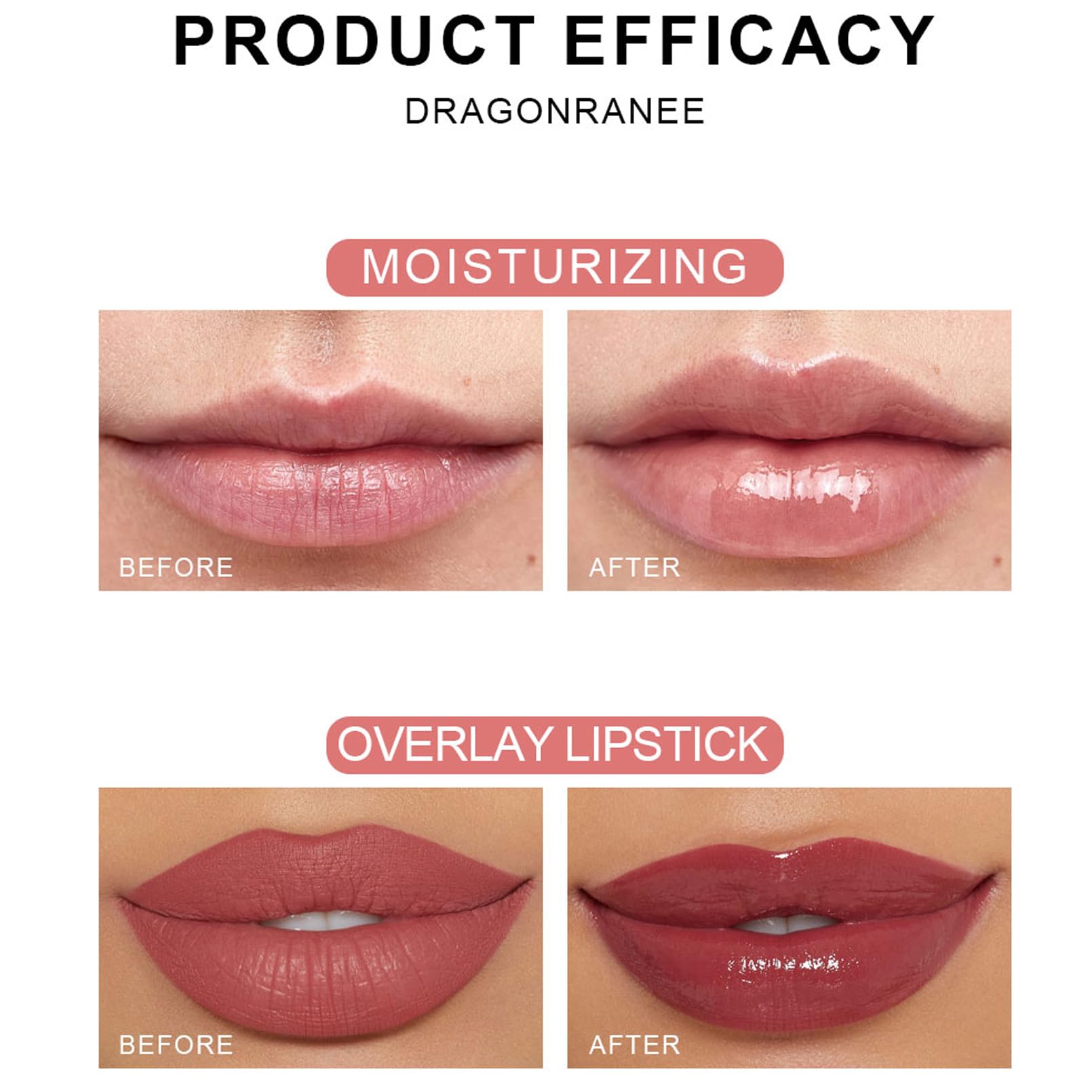 EOGRFW 6 Pcs Hydrating Lip Oil Set,Shimmer Lip Gloss,Moisturizing Lip Balm,Fruit-Flavored Plumping Lip Oil,Long Lasting Lip Care Kit for Women and Girls - Image 3