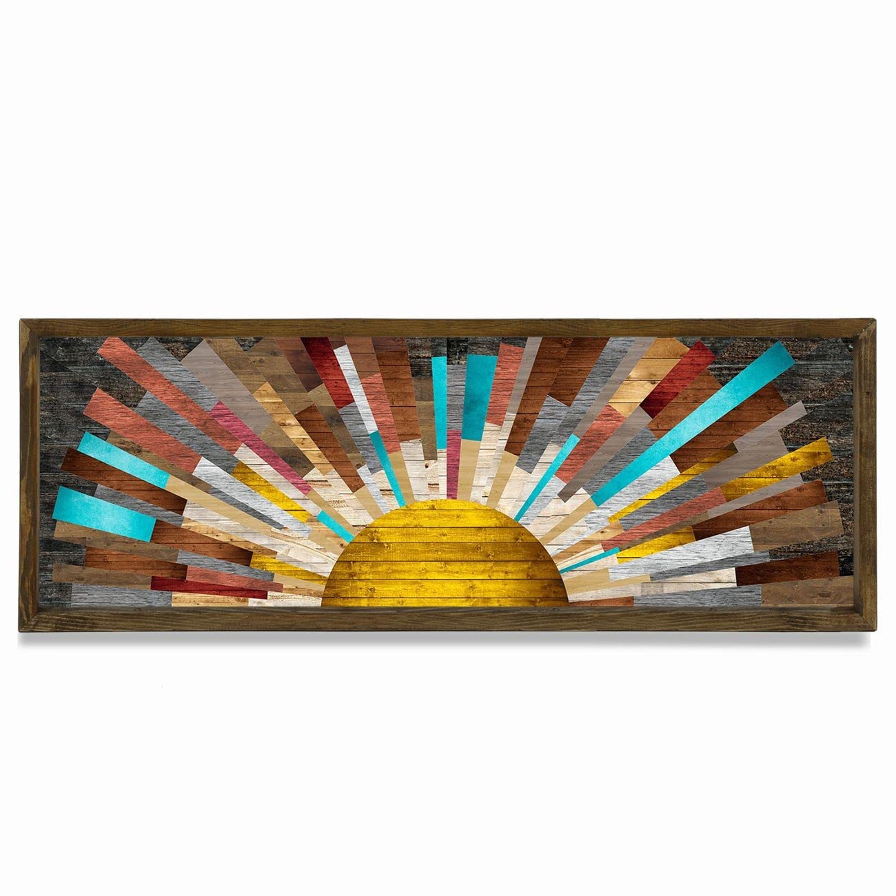 Peinture MDF encadrée Evila Originals, décoration murale haut de gamme